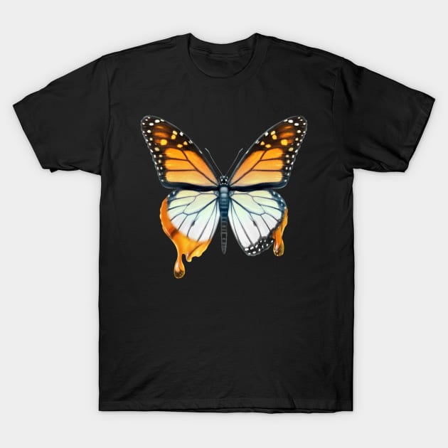 Monarch Butterfly T-Shirt by lightidea